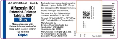 Alfuzosin Hydrochloride 10mg